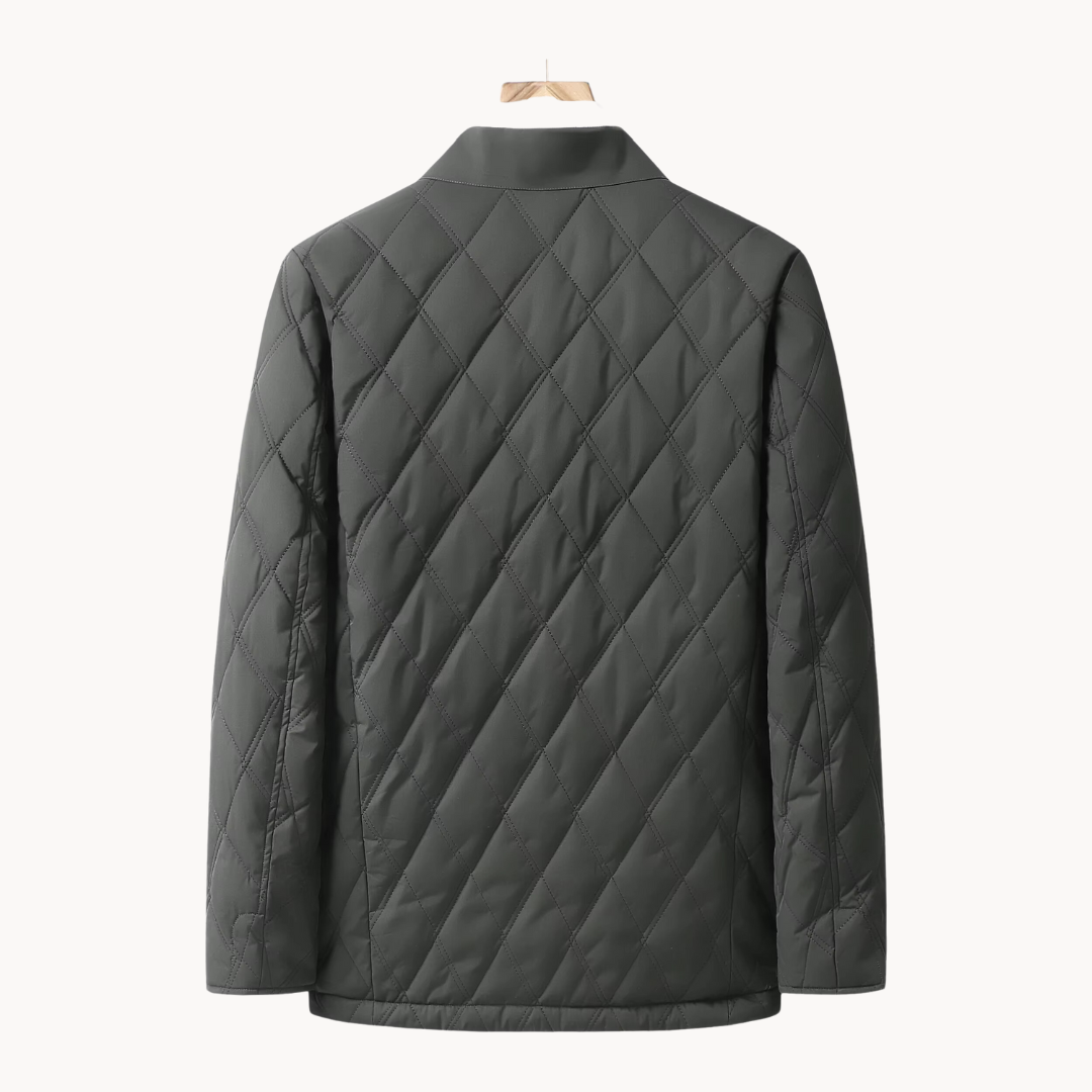 Veste Matelassée à Motif losanges pour Homme | Veste d’Hiver Légère