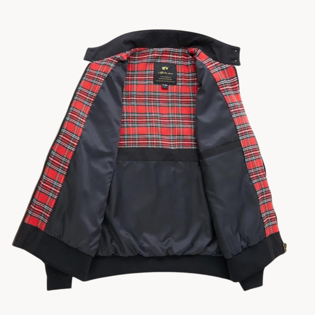 Veste Harrington Classique Légère pour Homme | Blouson Bombardier Coupe-Vent