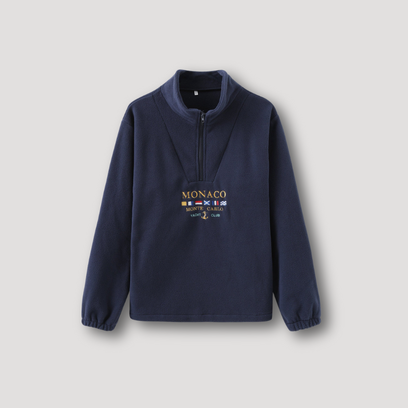 Pull Brodé Monaco Monte-Carlo pour Homme | Pull d’Hiver