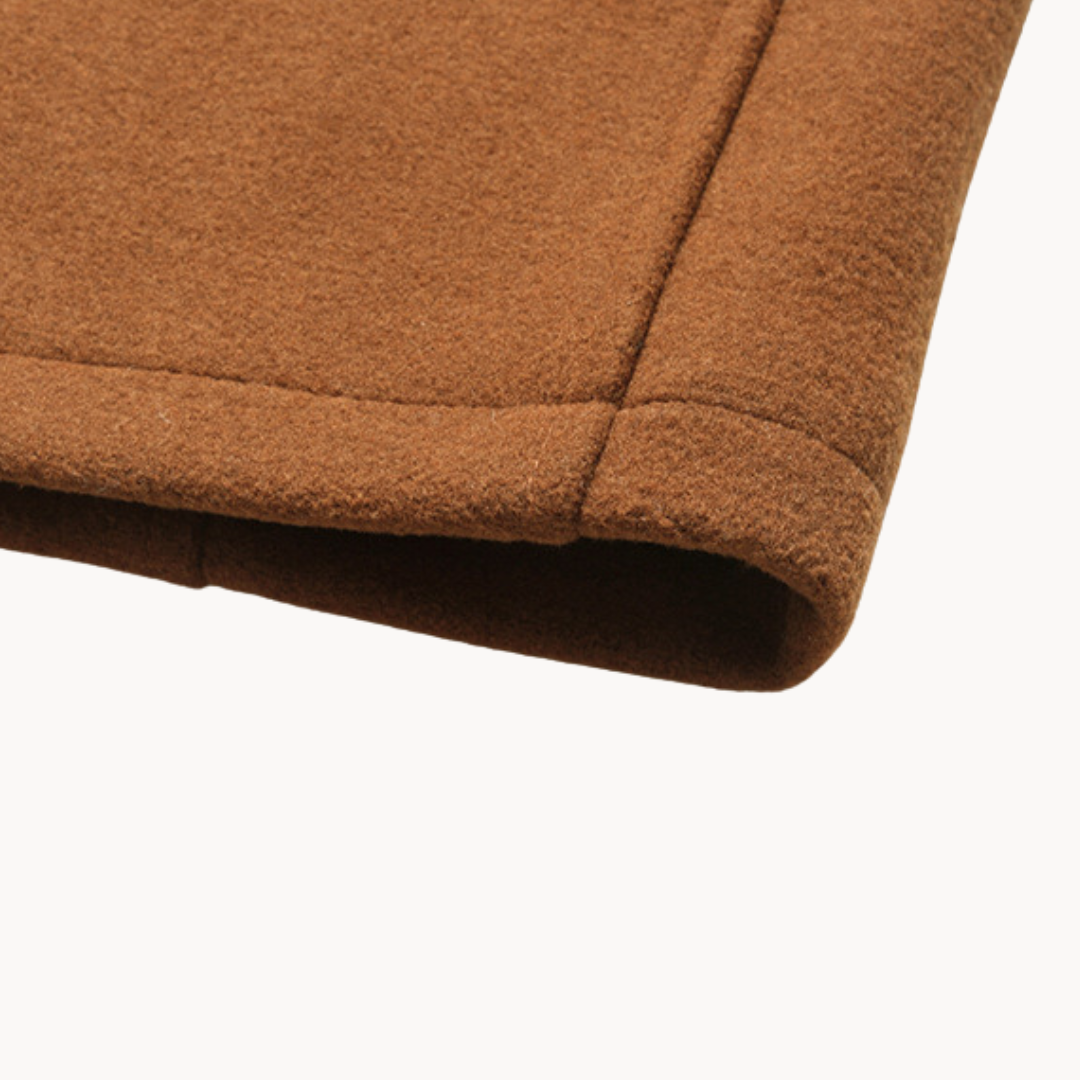 Manteau Long d’Hiver à Boutons pour Homme | Trench à Poches Multiples