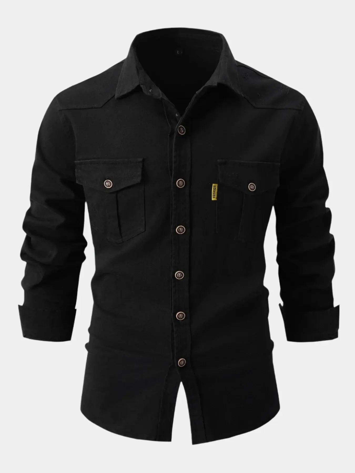 Surchemise Slim Fit à Boutons pour Homme | Veste d’Hiver Chaude
