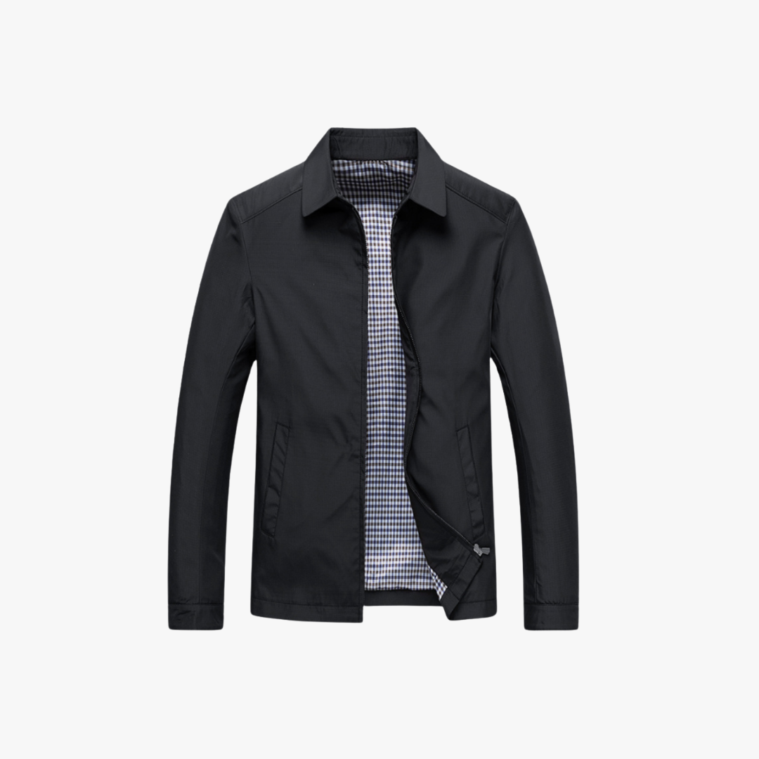 Veste Légère Chaude Zippée pour Homme | Veste Coupe-Vent d’Hiver