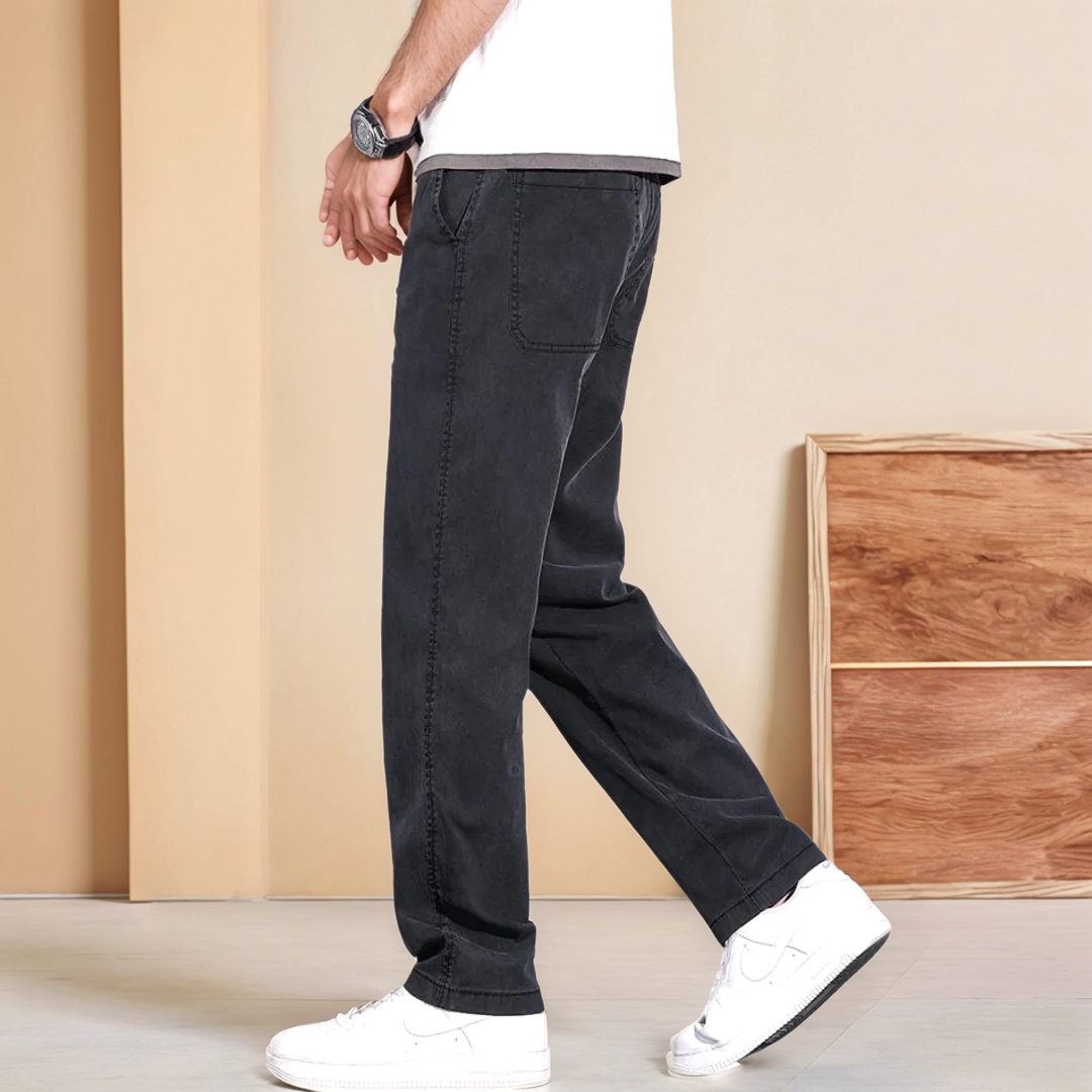 Pantalon Ample à Coupe Décontractée pour Homme | Pantalon Léger et Doux