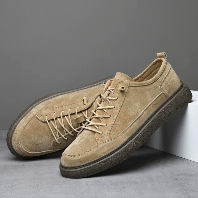 Baskets Antidérapantes Basses pour Homme | Chaussures à Lacets Confortables