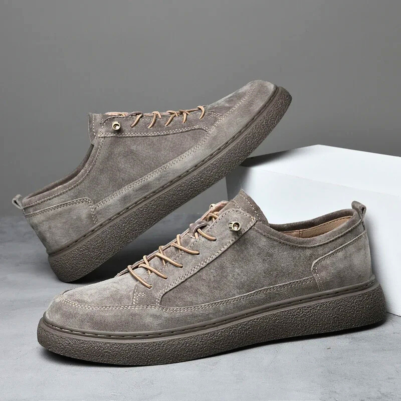 Baskets Antidérapantes Basses pour Homme | Chaussures à Lacets Confortables