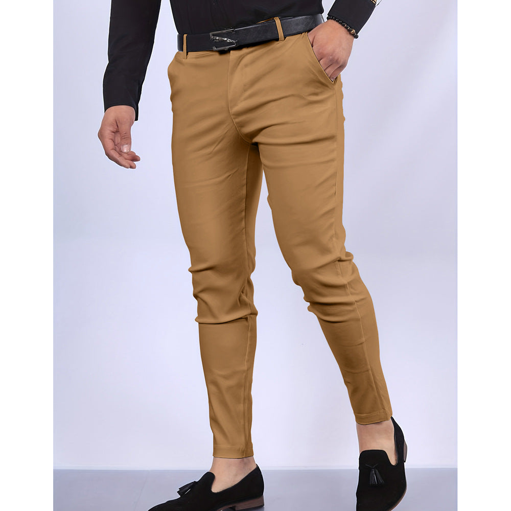 Pantalon Crayon Extensible Slim Fit pour Homme | Pantalon Chino Classique