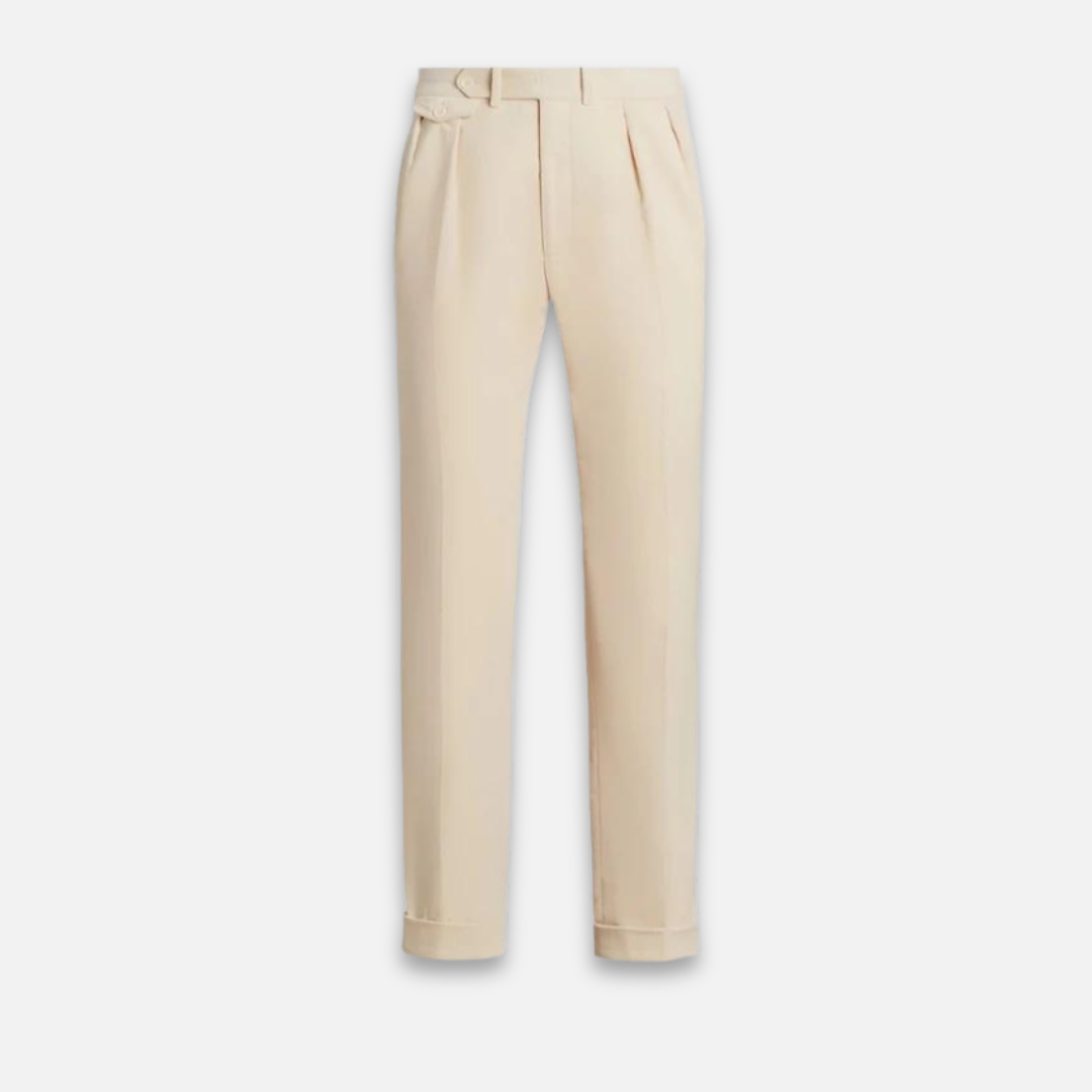 Pantalon Habillé Slim Fit pour Homme | Pantalon Classique avec Fermetures Latérales