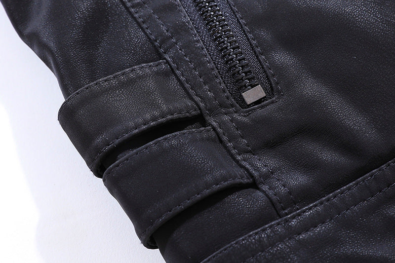 Veste de Moto Biker Slim Fit pour Homme | Blouson Motard Matelassé