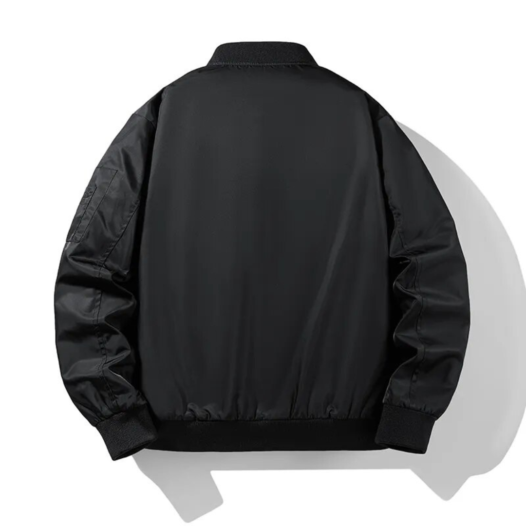 Blouson Bombers Léger et Chaud pour Homme | Veste d’Hiver Extérieure Coupe-Vent
