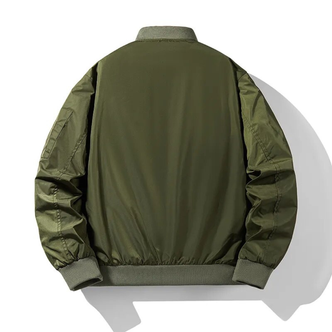Blouson Bombers Léger et Chaud pour Homme | Veste d’Hiver Extérieure Coupe-Vent