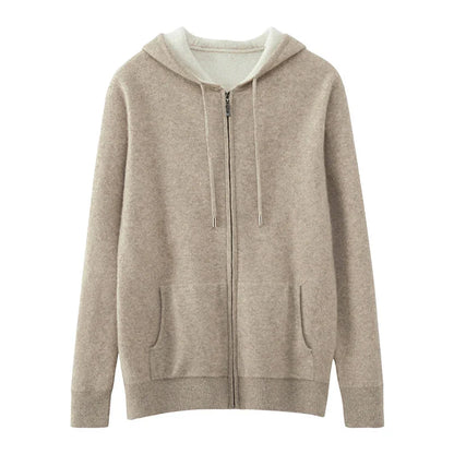 Sweat à Capuche Zippé Léger pour Homme | Sweat d’Hiver Doux et Chaleureux