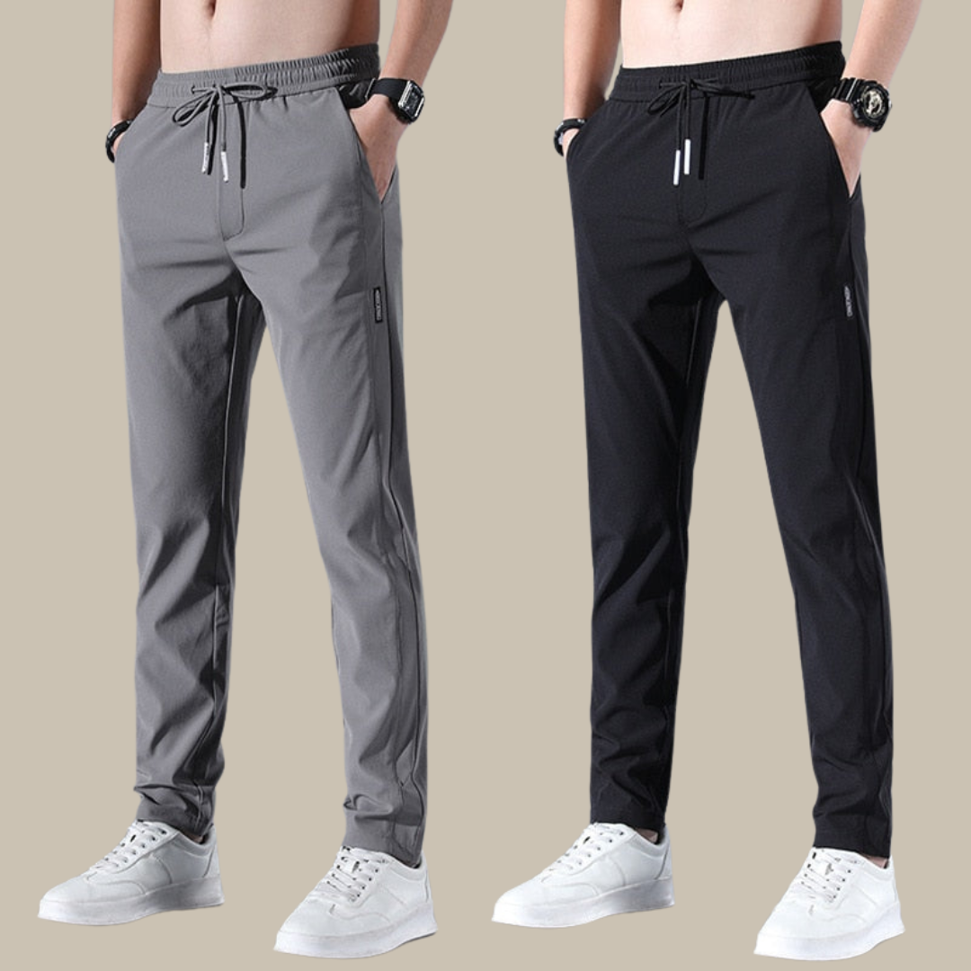 Pantalon Jogger à Coupe Décontractée pour Homme | Pantalon à Cordon Confortable