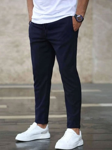 Pantalon Slim Fit pour Homme au Style Quotidien | Pantalon Décontracté et de Bureau