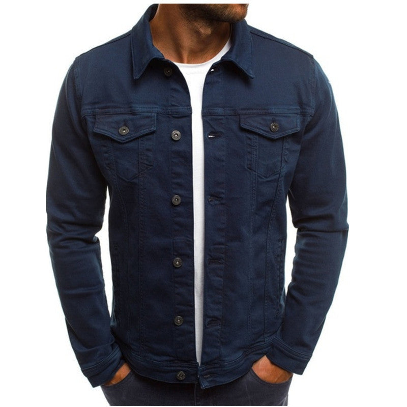 Veste à Manches Longues pour Homme avec Boutons | Veste Chaude et Stylée d’Extérieur