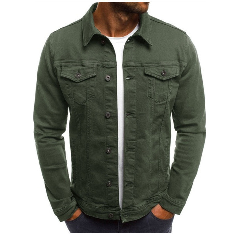 Veste à Manches Longues pour Homme avec Boutons | Veste Chaude et Stylée d’Extérieur