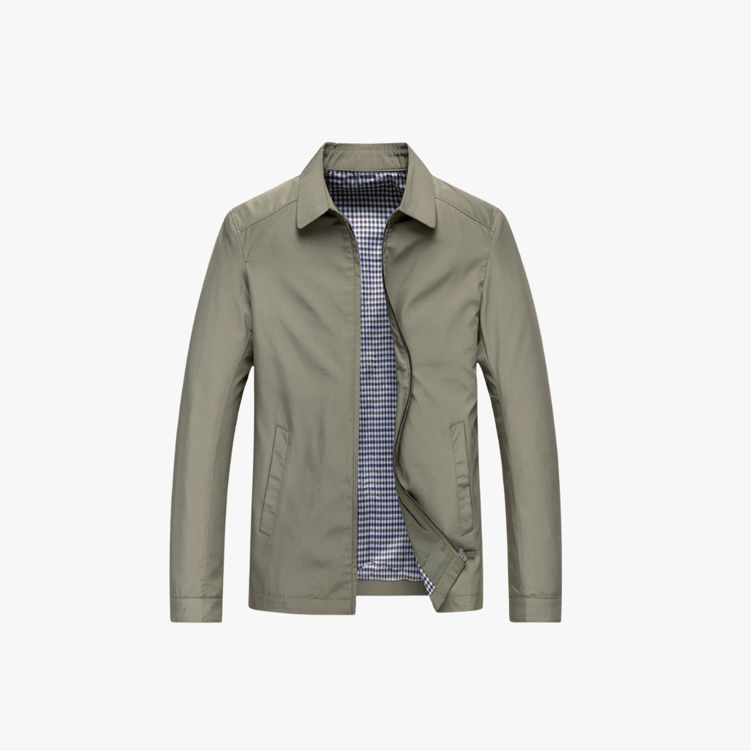 Veste Légère Chaude Zippée pour Homme | Veste Coupe-Vent d’Hiver