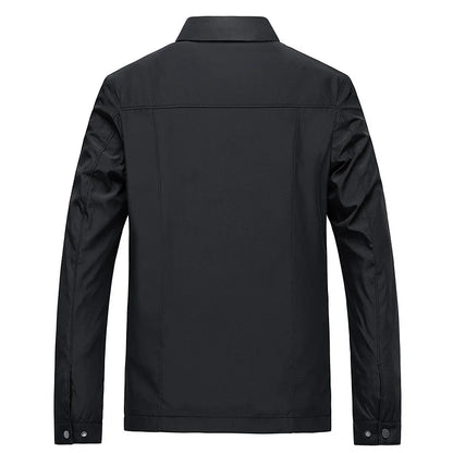 Veste Coupe-Vent Légère Zippée pour Homme | Veste d’Hiver Confortable