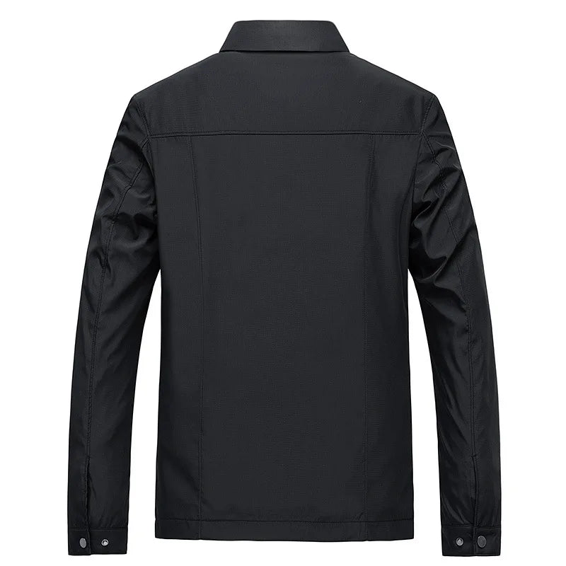 Veste Coupe-Vent Légère Zippée pour Homme | Veste d’Hiver Confortable