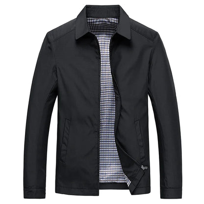 Veste Coupe-Vent Légère Zippée pour Homme | Veste d’Hiver Confortable