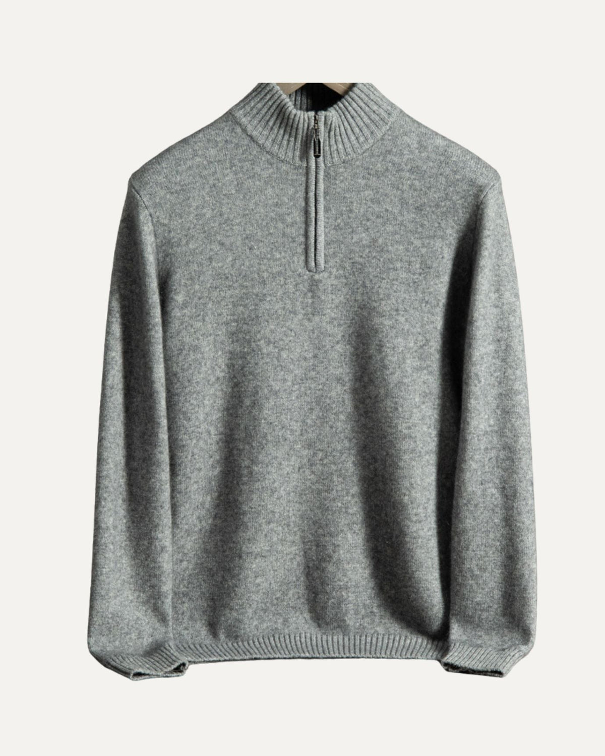 Pull d’Hiver à Demi-Zip pour Homme | Pull en Maille Chaud et Confortable