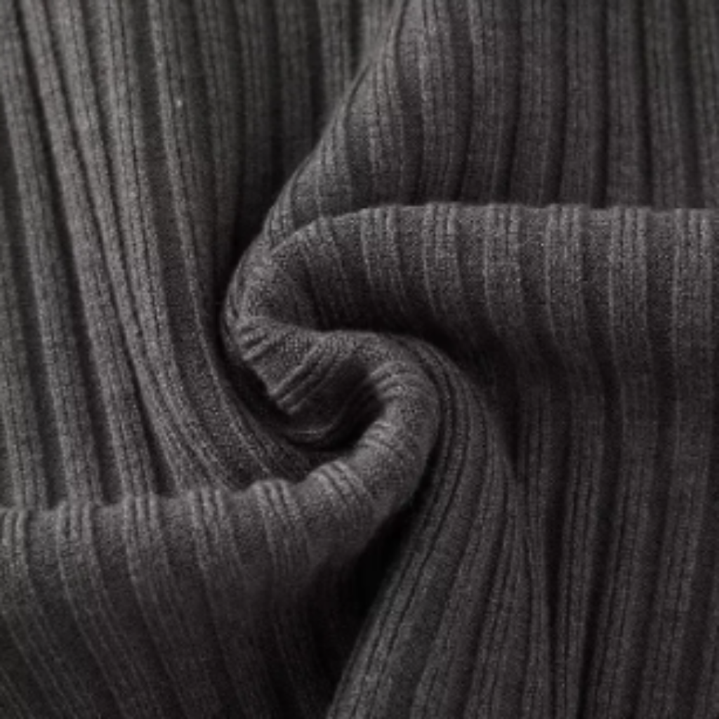 Pull à Col Rabattu en Maille Côtelée à Demi-Zip pour Homme | Pull d’Hiver Chaud