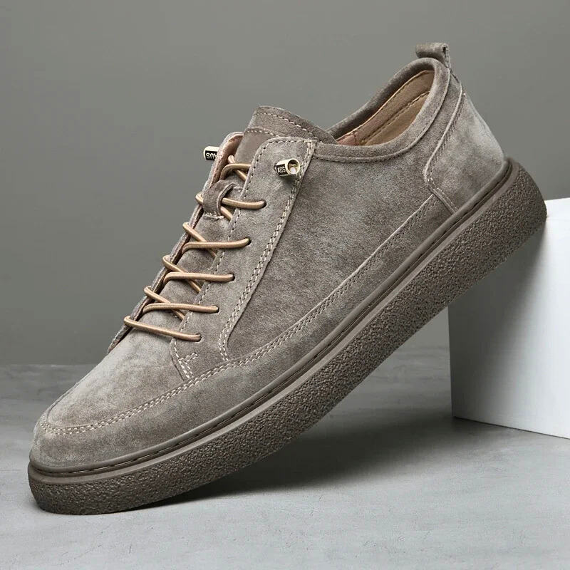 Baskets Antidérapantes Basses pour Homme | Chaussures à Lacets Confortables